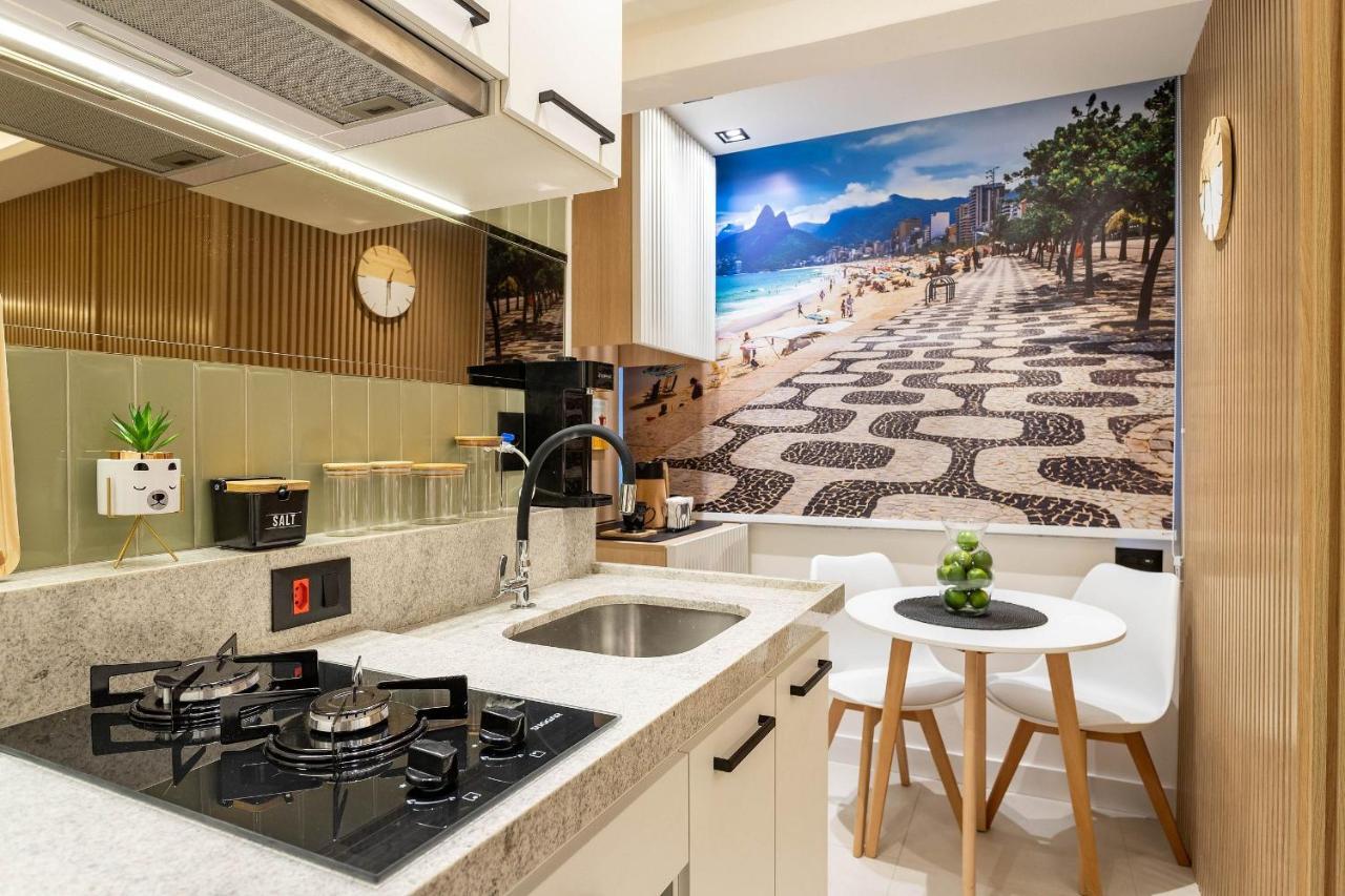 Premium Maravilhoso Estudio Sofisticado E Completo Em Ipanema 리오데자네이루 외부 사진